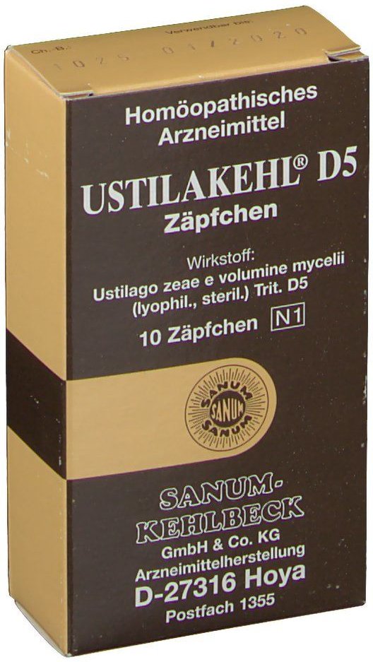 Ustilakehl D 5 Zäpfchen 10x2 g Suppositorien