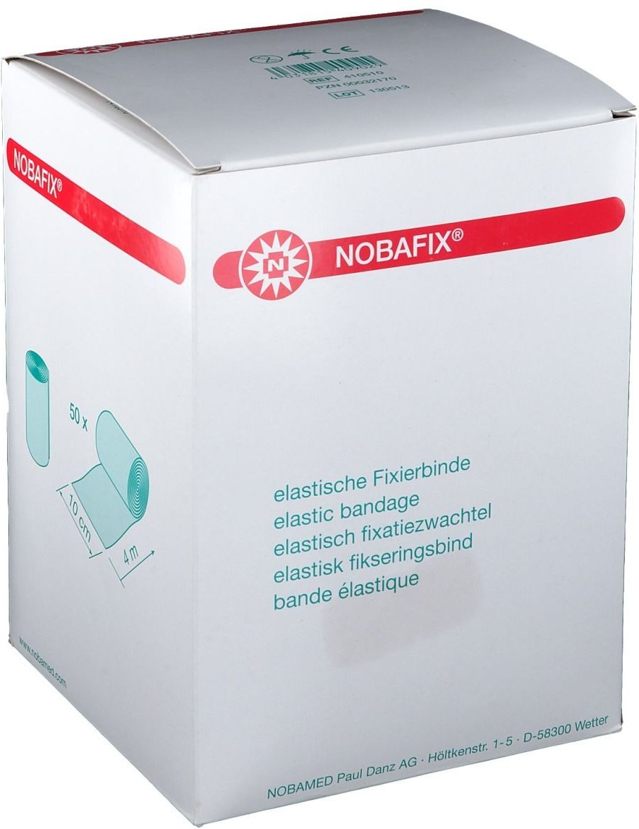 Nobafix Fixierbinden elast.10 cmx4 m 50 St Binden