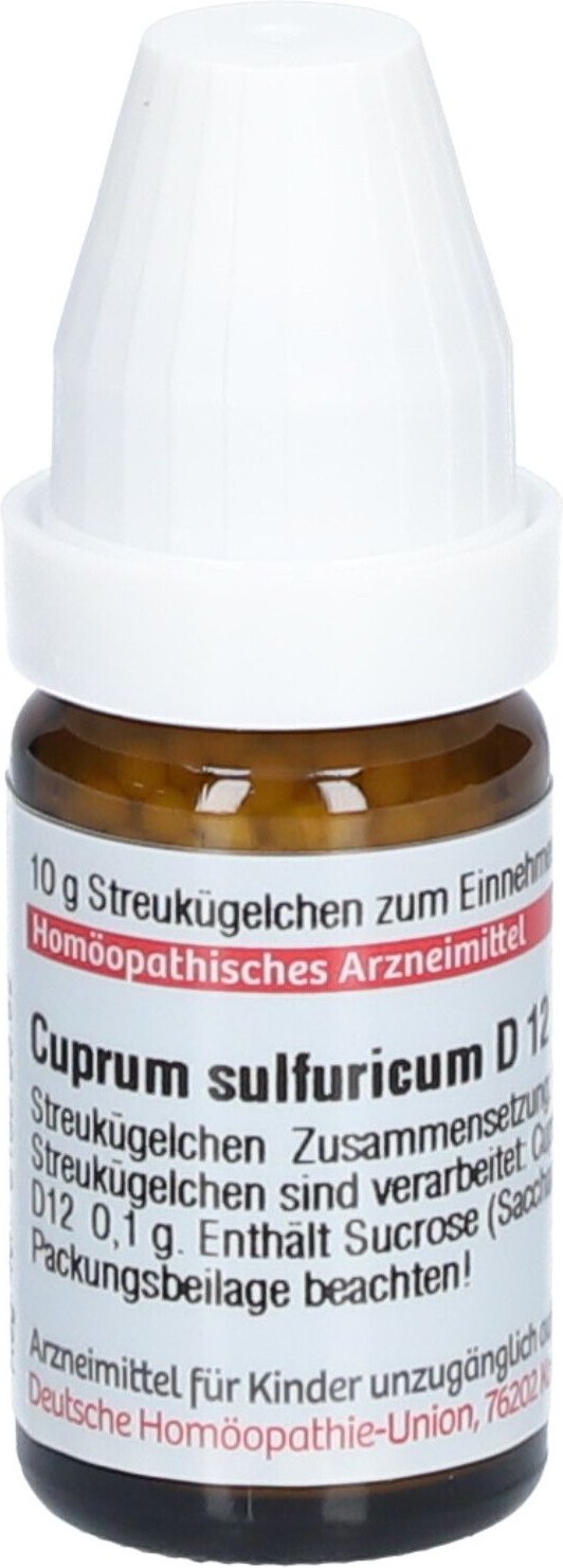 Thumbnail - Cuprum Sulfuricum D 12 Globuli 10 g