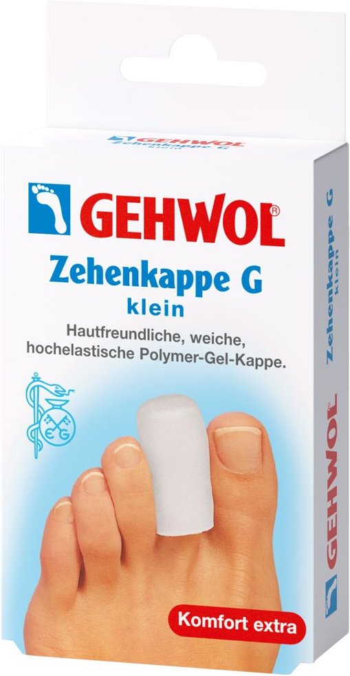 Gehwol Polymer Gel Zehenkappe G klein 2 St Einlagen