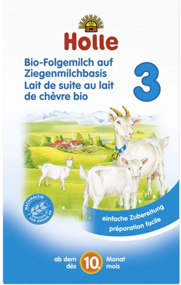 Holle Bio Folgemilch 3 auf Ziegenmilchbasis Pulver 400 g