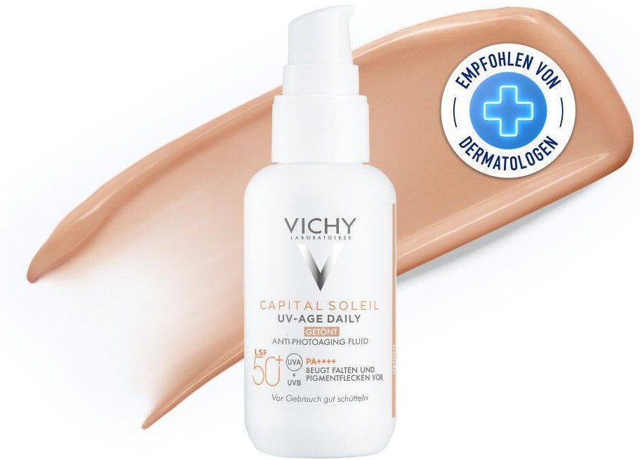 Vichy Capital Soleil UV-Age getönt LSF 50+ 40 ml Flüssigkeit