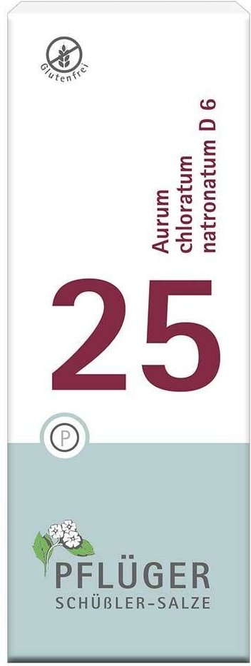 Biochemie Pflüger 25 Aurum chloratum Natrium D 6 Tabletten