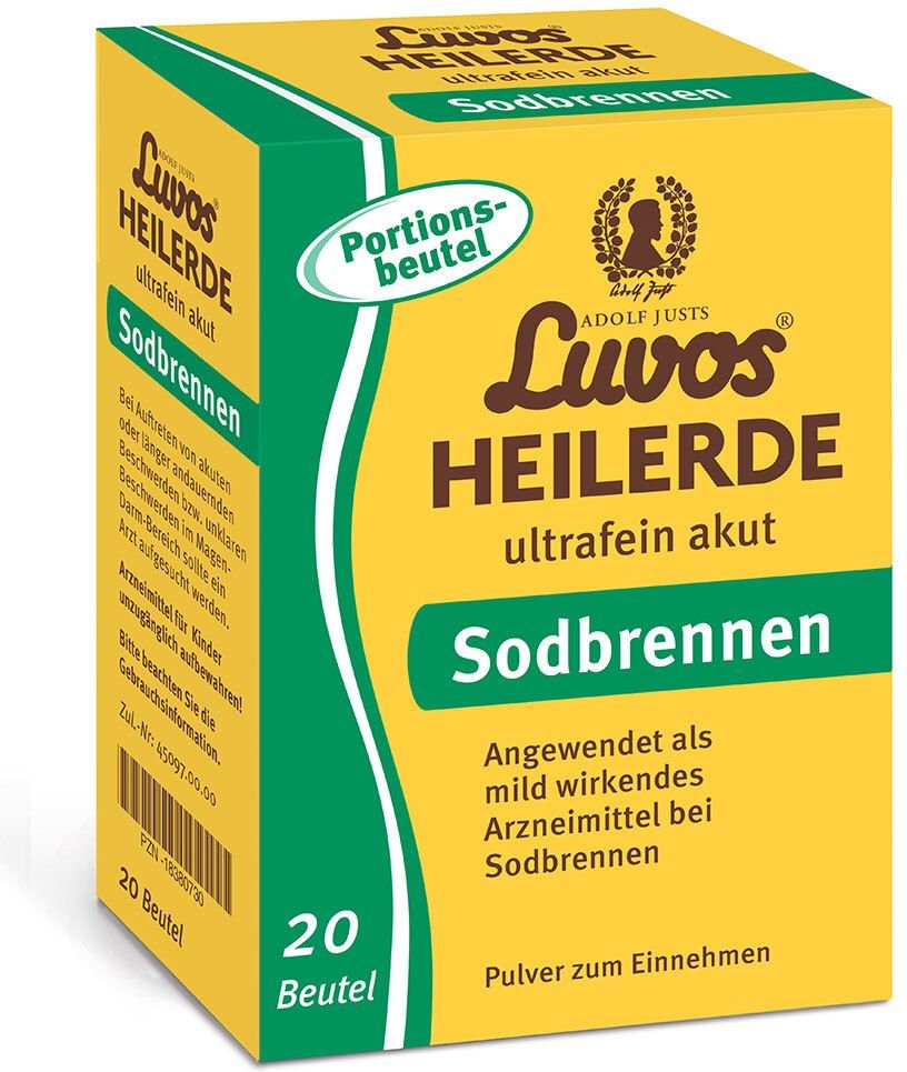 Luvos Heilerde ultrafein akut Sodbrennen Pulv.Btl. 20x6,5 g Pulver