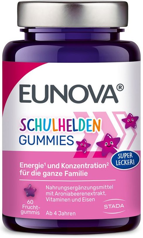 Eunova Schulhelden Gummies 60 St Bonbons