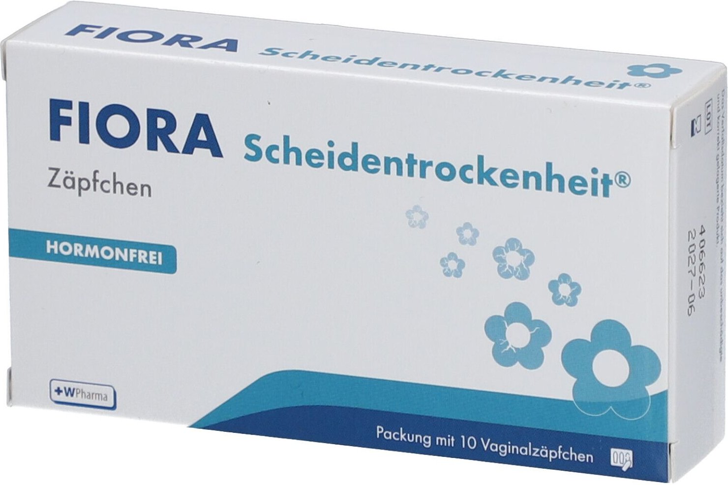 Fiora Vaginal Supp.scheid.tr 10 St Vaginalsuppositorien
