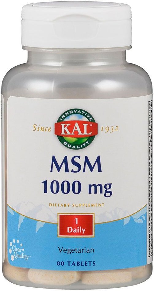 MSM 1000 mg KAL Tabletten 80 St