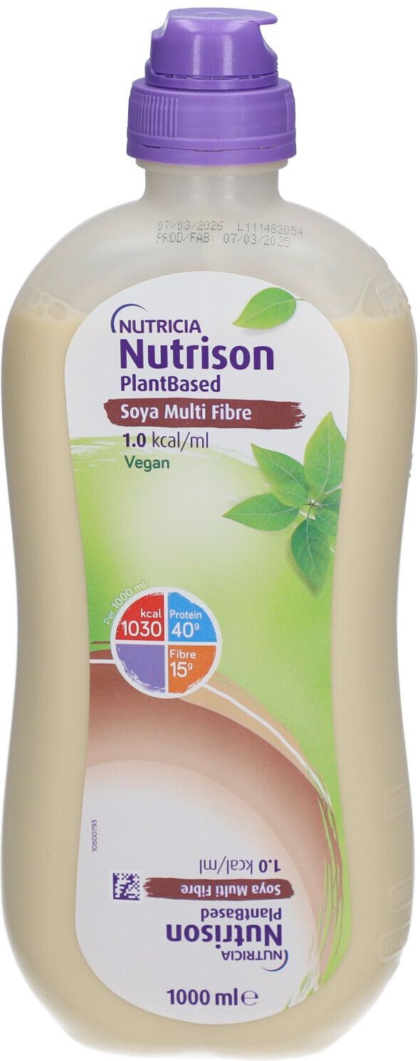 Nutrison Soya Multifibre PlantBased SmartPack 1000 ml Flüssigkeit