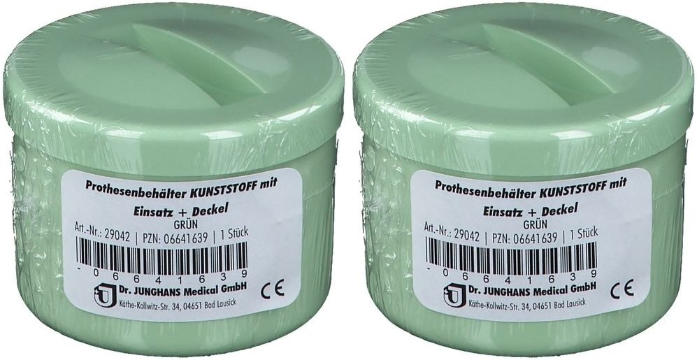 Prothesenbeh Grue M Deck+E x2 2x1 St