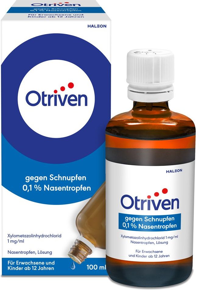 Otriven 0,1% Nasentropfen Nachfüllfla.Praxisbedarf 100 ml