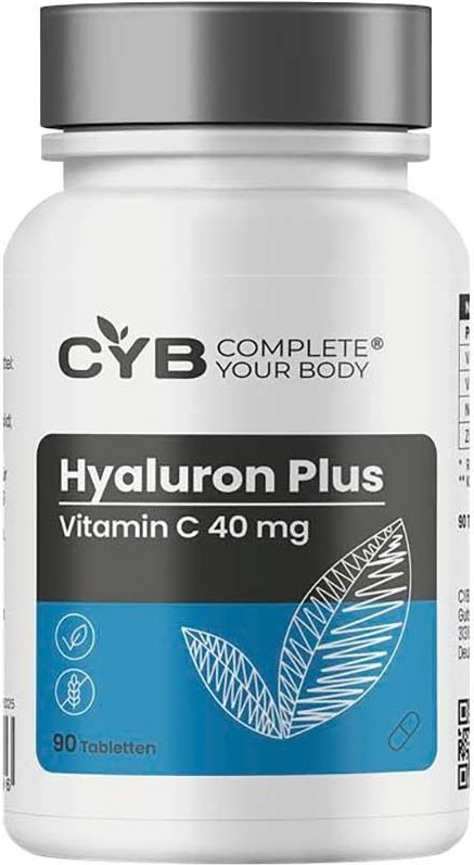 CYB Hyaluron Plus Vitamin C+B12+Zink vegan Kapseln 90 St
