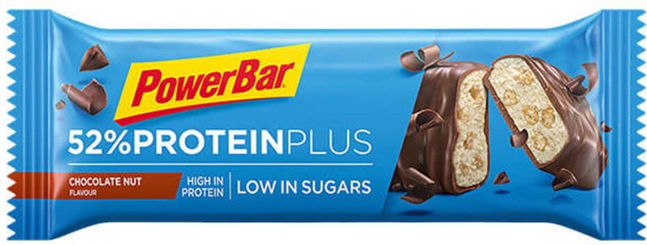 Thumbnail - Powerbar 52% Protein Plus Riegel chocolate nuts 50 g