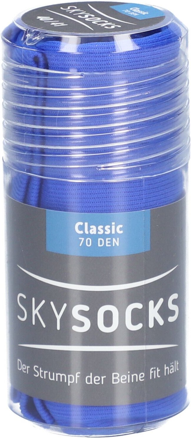 Skysocks classic 70den AD 40/41 blue 2 St Strümpfe