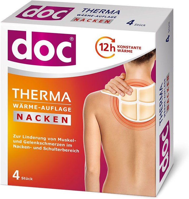 DOC Therma Wärme-Auflage Nacken 4 St Auflage