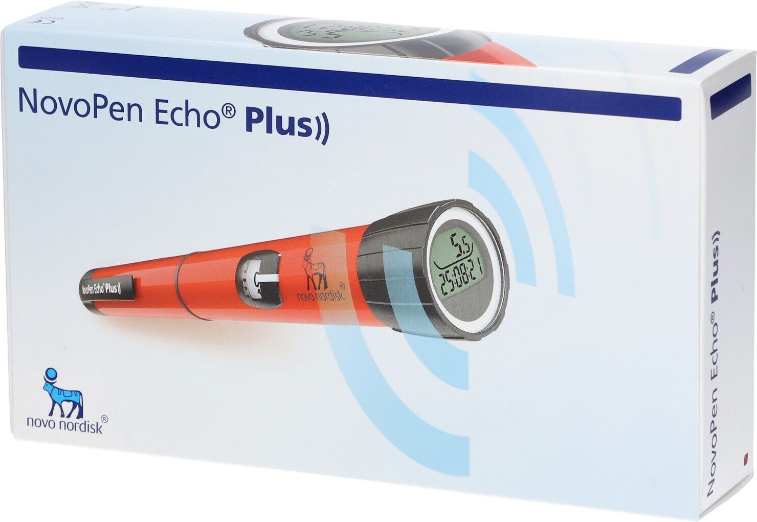 Novopen Echo Plus Injektionsgerät rot 1 St Gerät