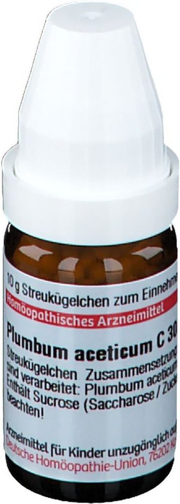 Plumbum Aceticum C 30 Globuli 10 g