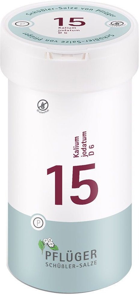 Biochemie Pflüger 15 Kalium jodatum D 6 Tabletten 400 St