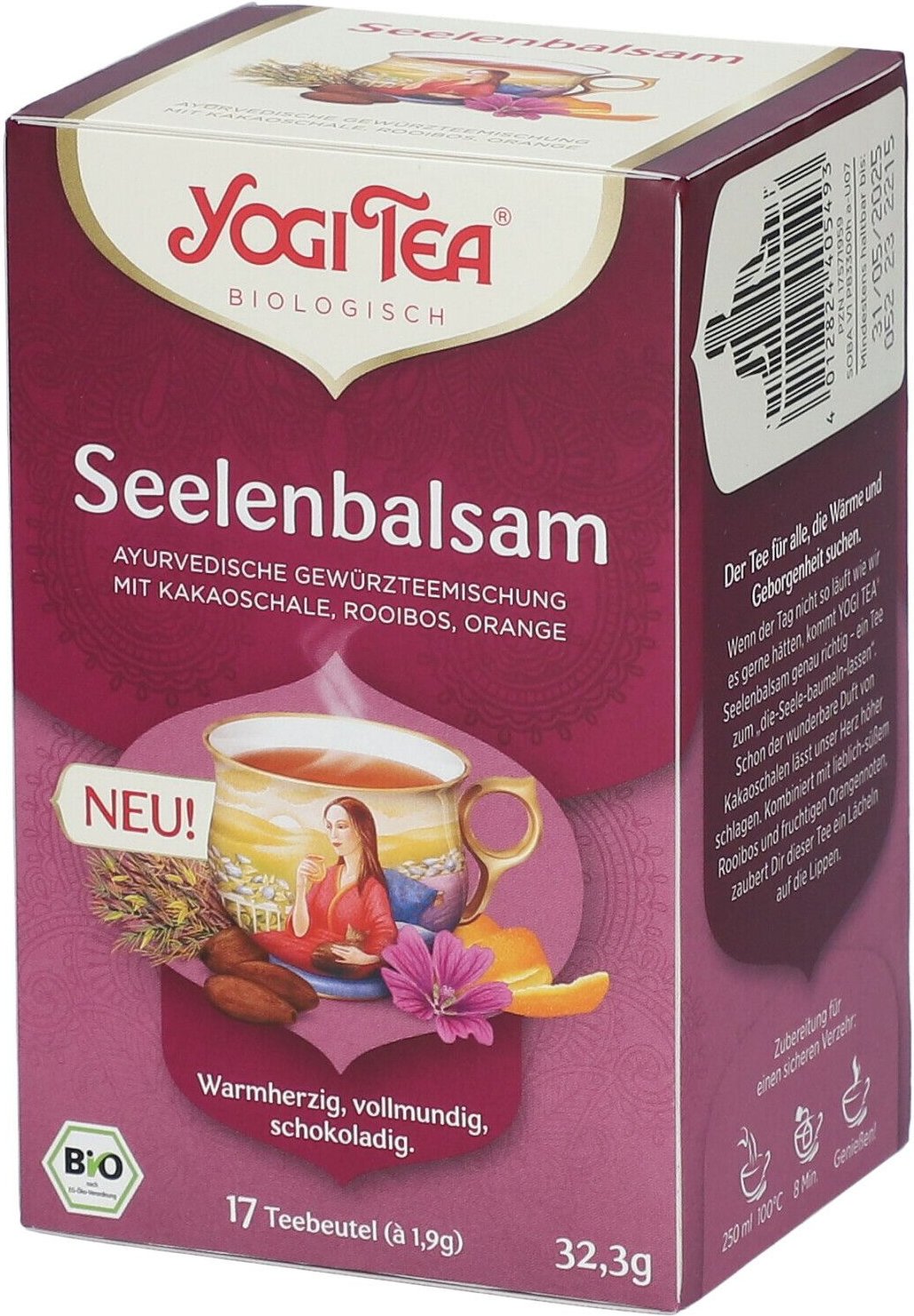Yogi TEA Seelenbalsam Bio Filterbeutel 17x1,9 g