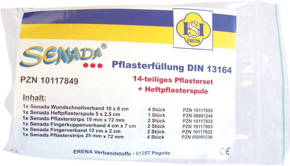 Thumbnail - Senada Pflasterfüllung DIN 13164 1 St Set