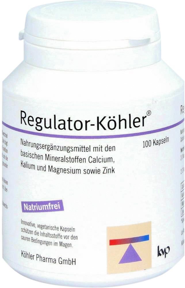 REGULATOR-Köhler magensaftresistente Kapseln 100 St magensaftresistent