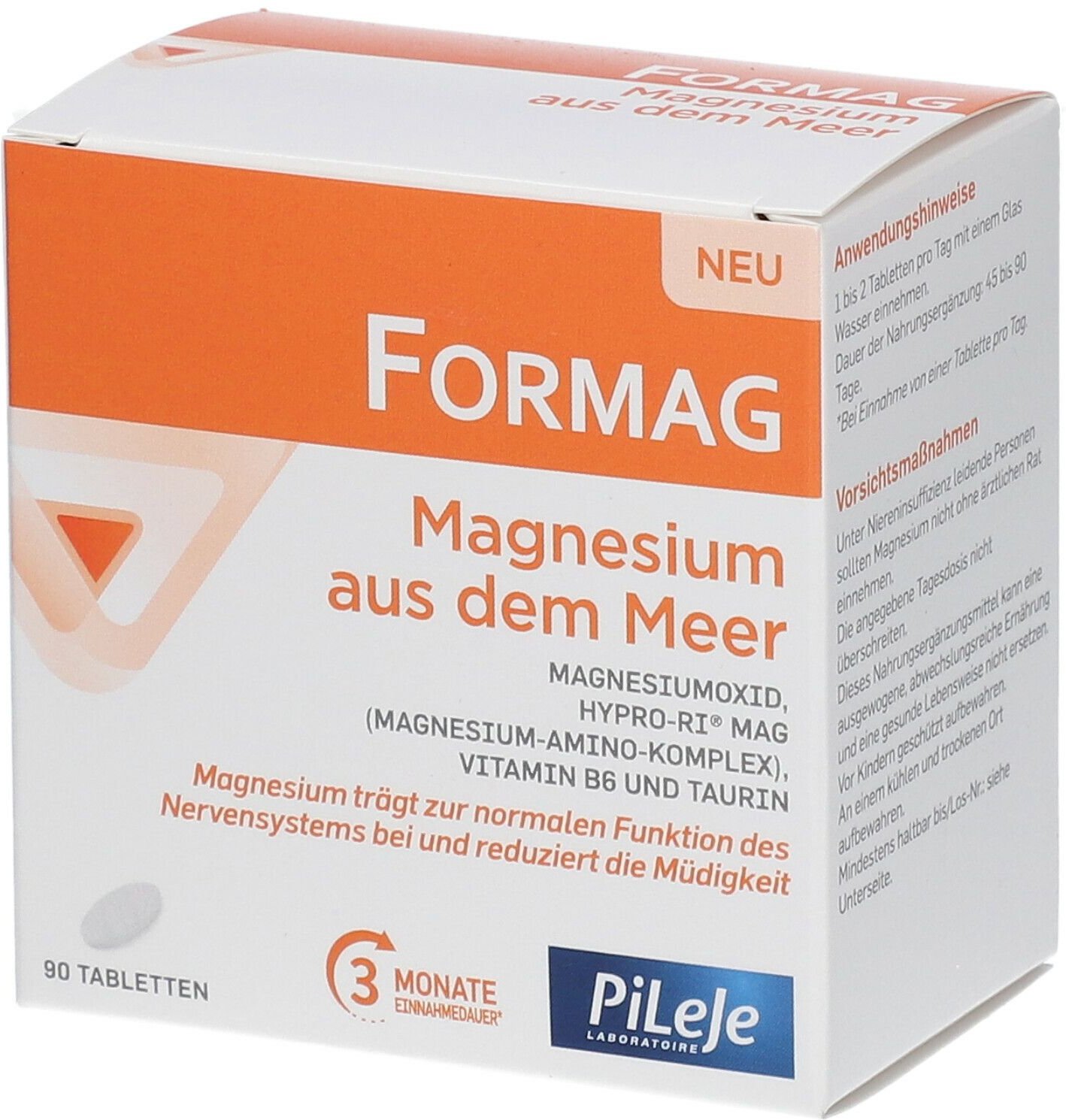 Formag Magnesium aus dem Meer Tabletten 90 St