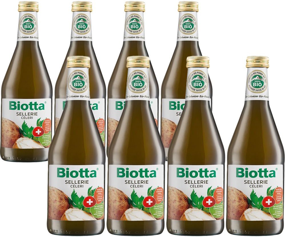 8x Biotta Sellerie Saft CH 8x500 ml