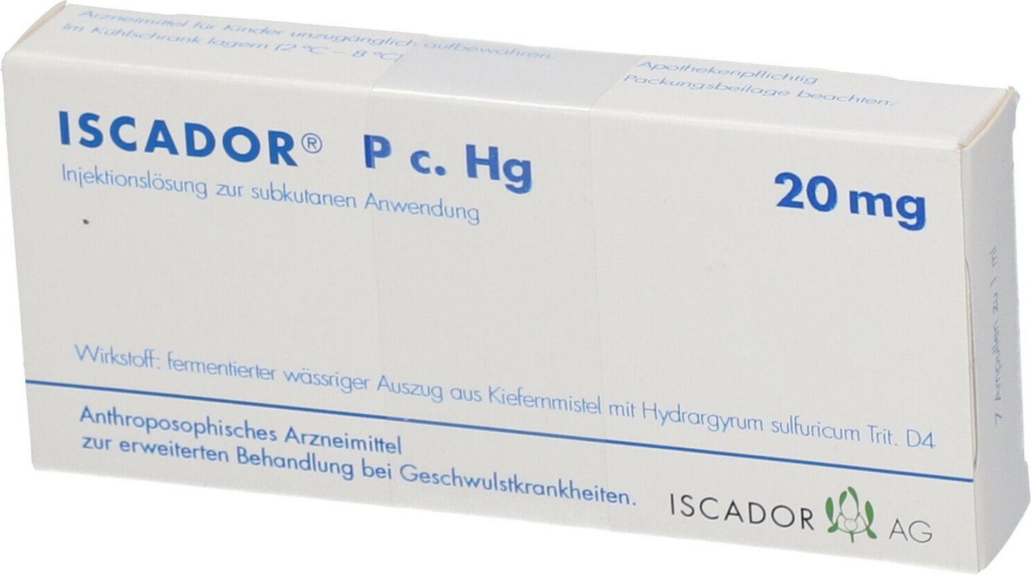 Thumbnail - Iscador P c.Hg 20 mg Injektionslösung 7x1 ml