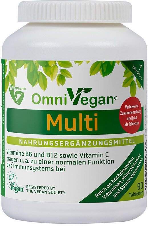 Thumbnail - Omnivegan Multi zertifiziert vegan Tabletten