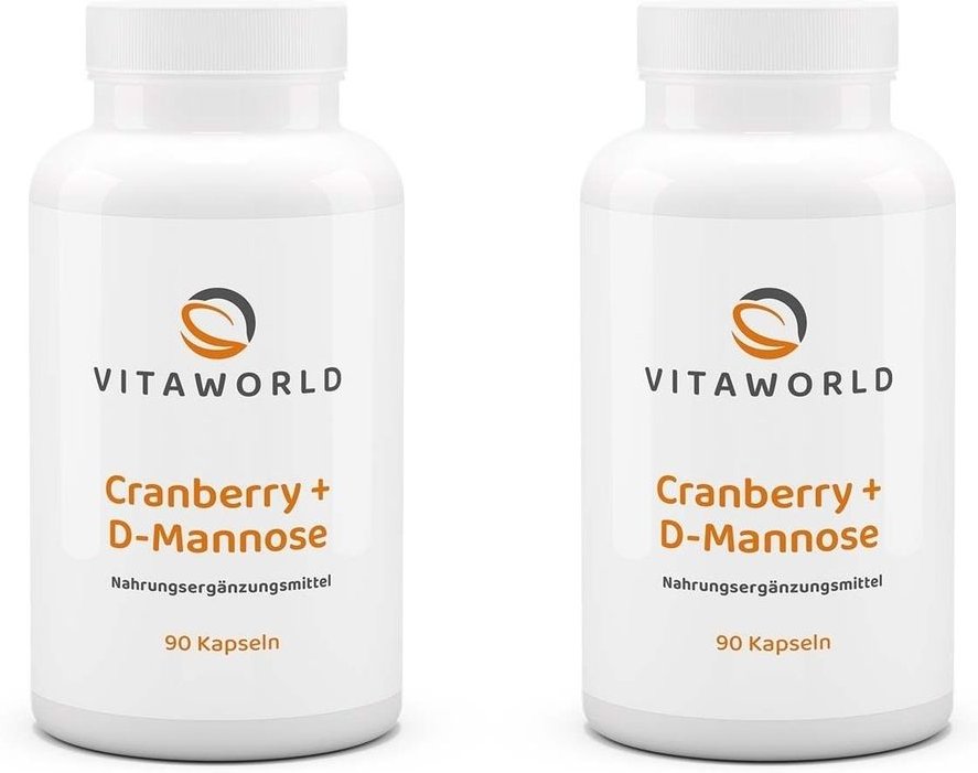 Cranberry+D-Mannose Kapseln 2x 2x90 St