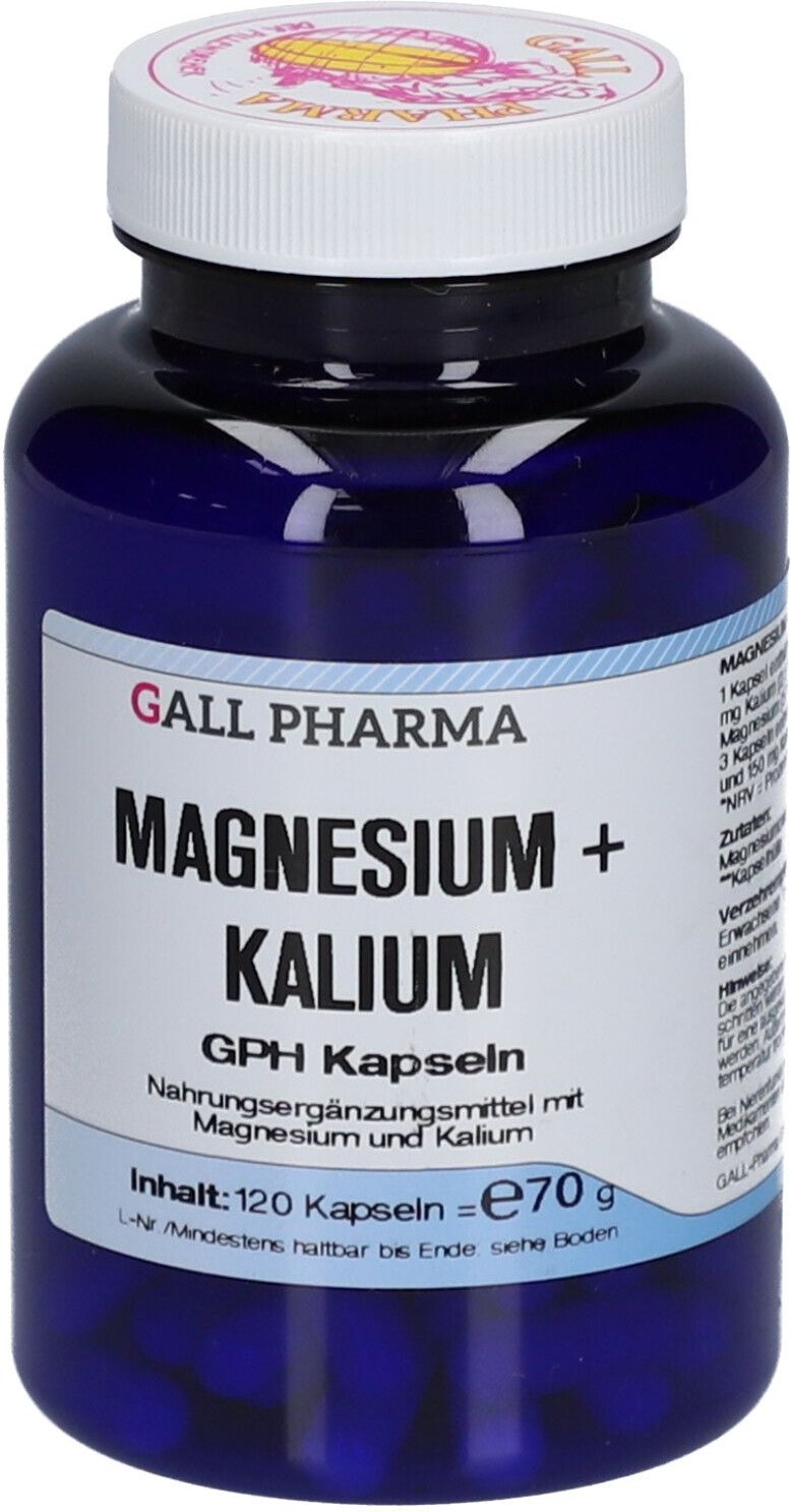 Magnesium+Kalium GPH Kapseln 120 St