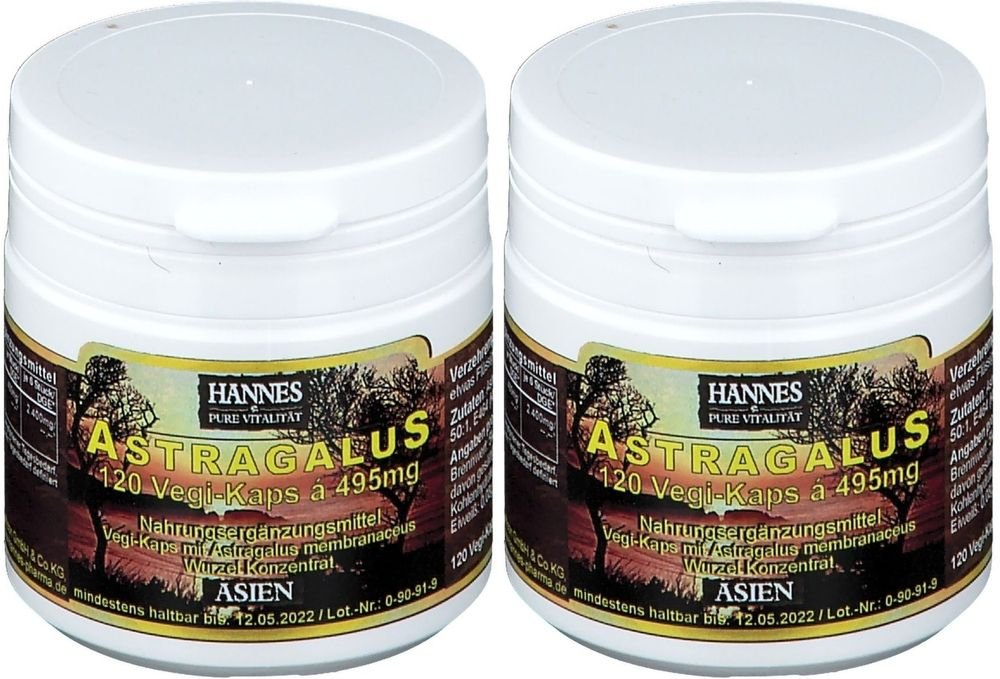 Astragalus VEGI-Kaps 2x 2x120 St Kapseln