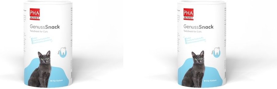 PHA GenussSnack für Katzen Doppelpack 2x200 g Pellets