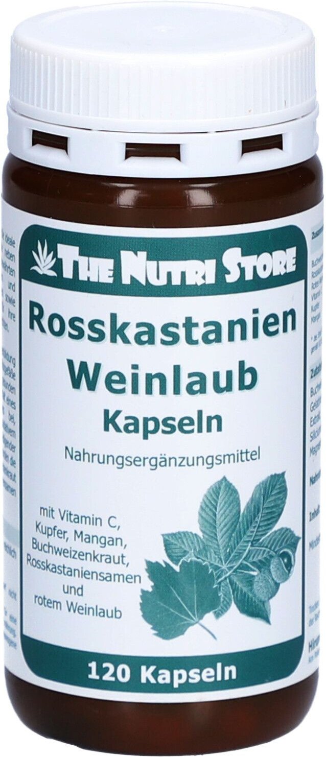 Rosskastanien 100 mg Weinlaub 50 mg Kapseln