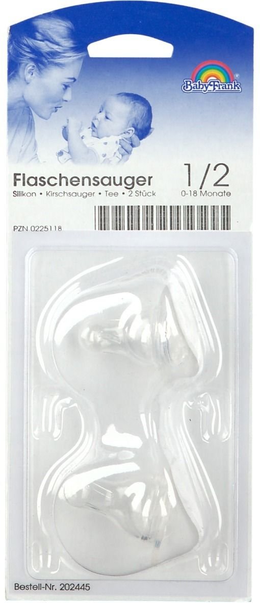 Sauger Tee Kirsche m.Vent.Silik.0-18 Mon. 2 St