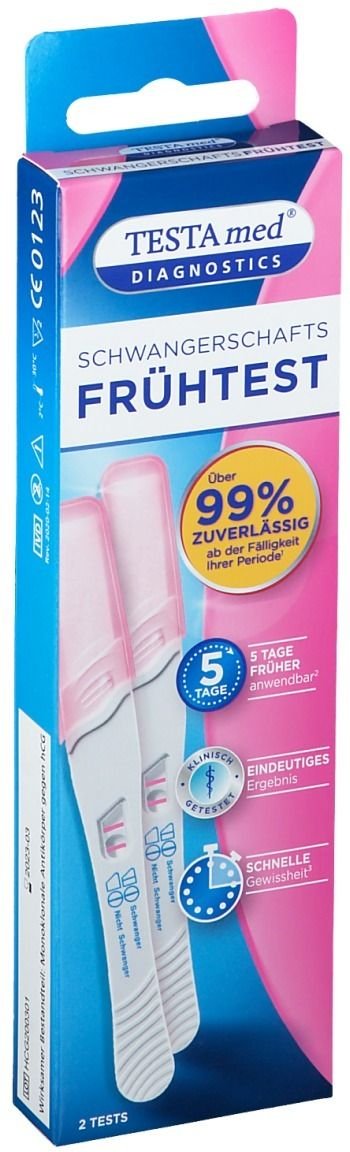 Testamed Schwangerschaftstest 2er 2 St Test