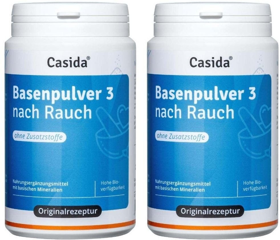 Basenpulver 3 nach Rauch 2x 2x200 g Pulver