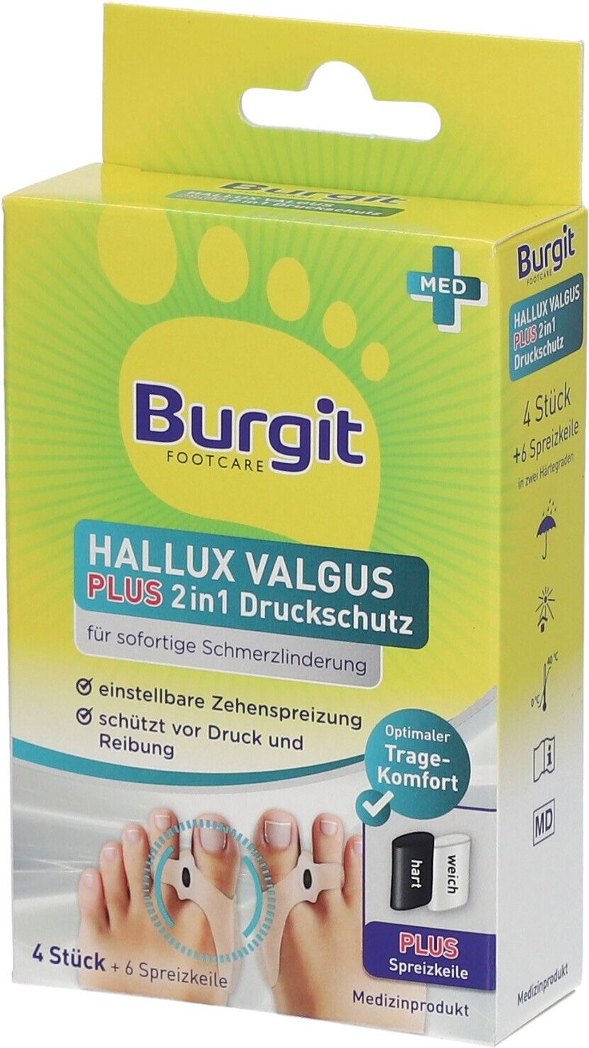 Burgit Hallux Valgus Plus 4 St Schienen