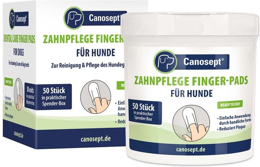 Canosept Zahnpflege Finger-Pads f.Hunde 50 St Pads