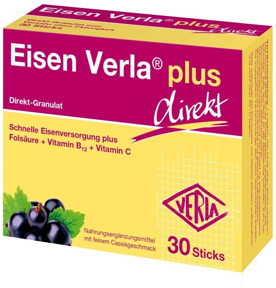 Eisen Verla plus Direkt-Sticks 30 St Granulat