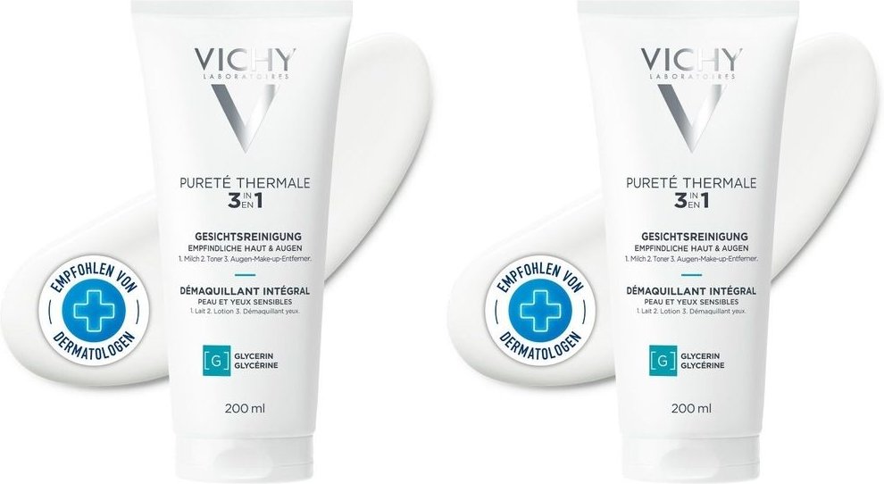 Vichy Purete Thermale 3in1 Milch 2x 2x200 ml