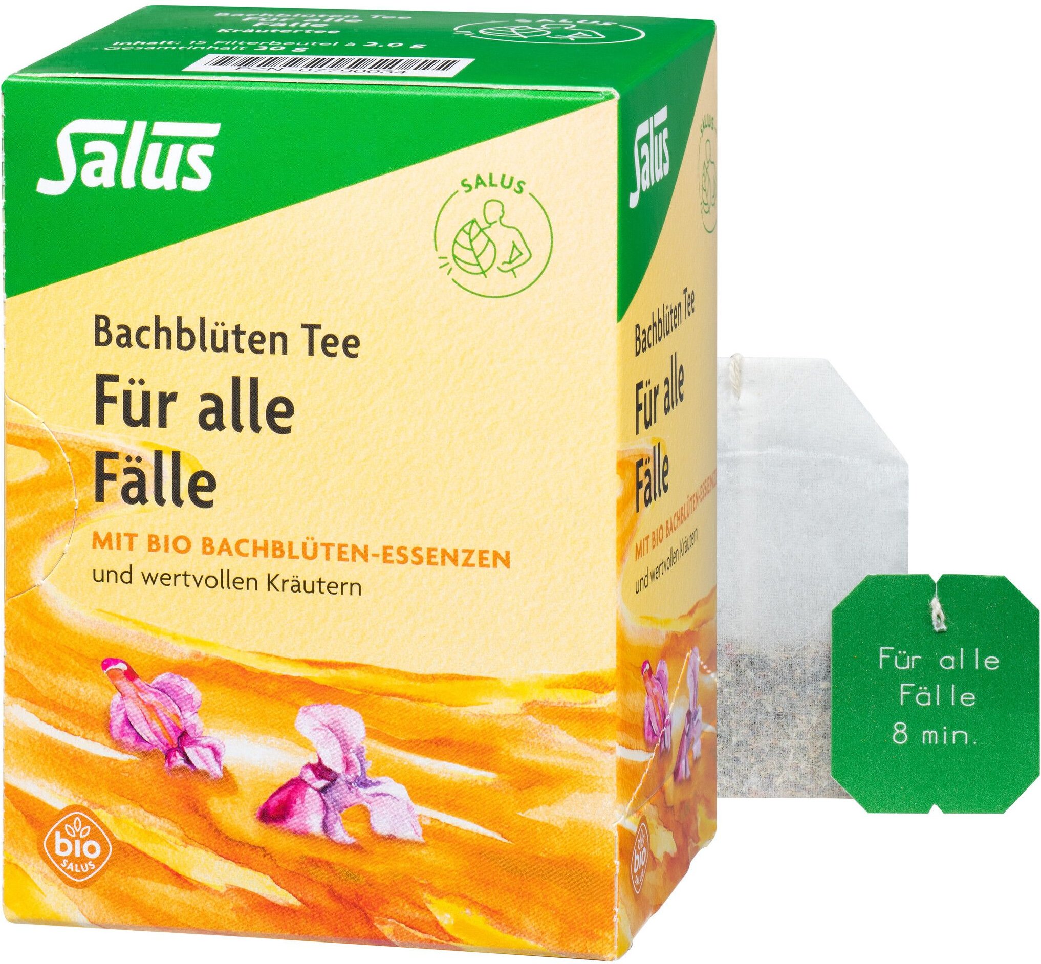 Bachblüten TEE Für alle Fälle Bio Salus Filterbtl. 15 St Filterbeutel