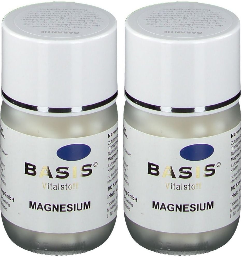 Magnesium Kapseln 2x 2x100 St