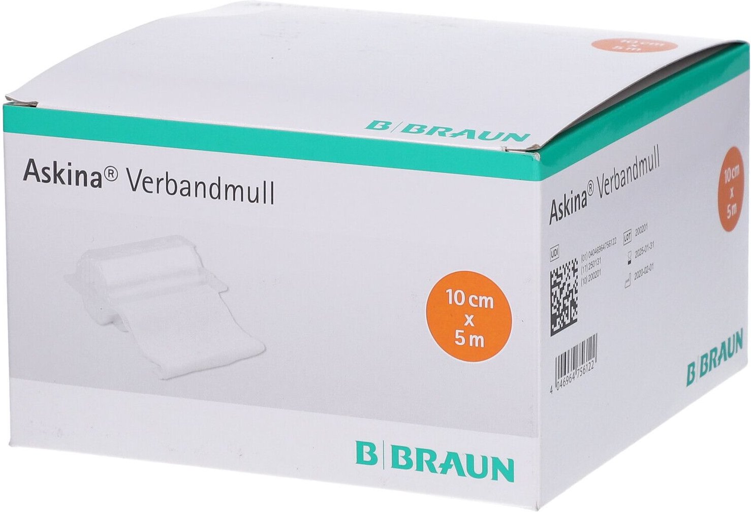 Askina Verbandmull 10cmx5m 1 St Verband