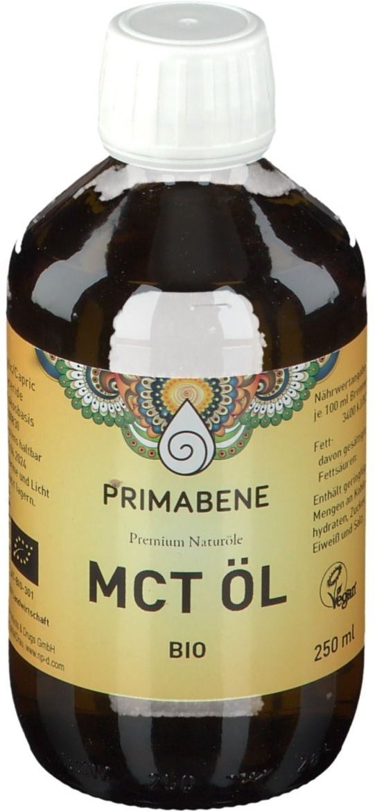 MCT OEL BIO Kokos Primabene 250 ml Öl