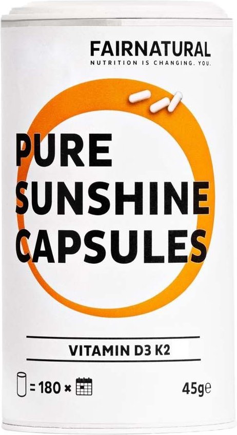 Fairnatural Vitamin D3 2500 I.e.+K2 Mk-7 all-trans 90 St Kapseln
