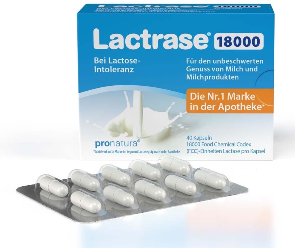 Lactrase 18.000 FCC Kapseln 40 St