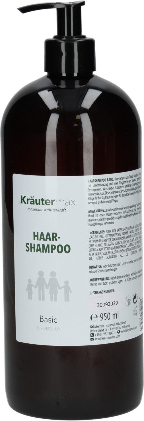 Sh.basic Ph-Neutral Lim+Aloe 950 ml Shampoo