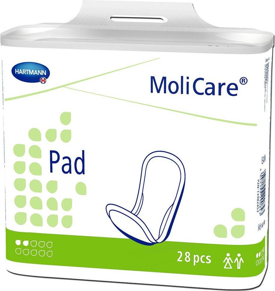 Molicare Pad 2 Tropfen 12x28 St Einlagen