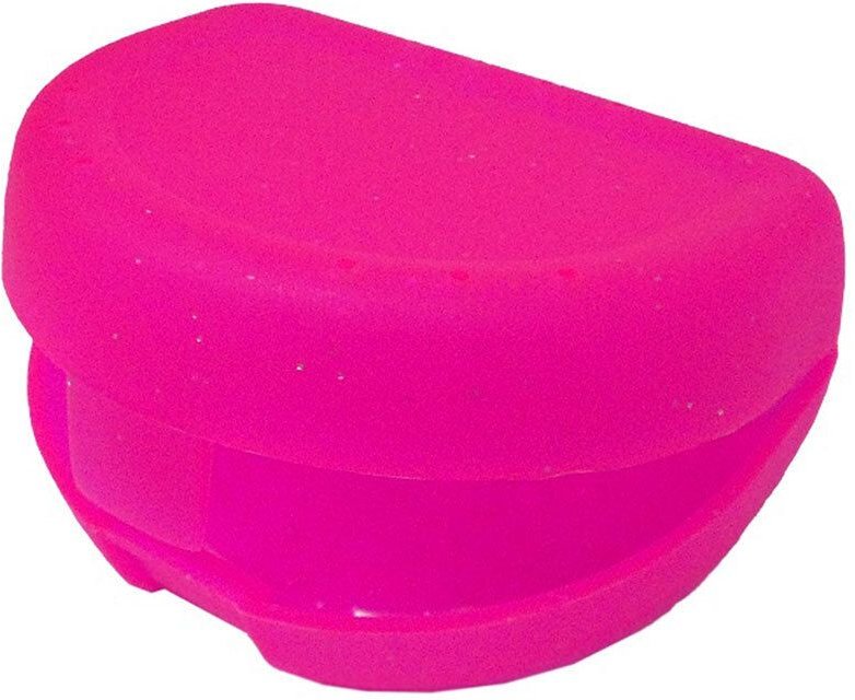 Thumbnail - Zahnspangenbox small pink transparent 1 St Box