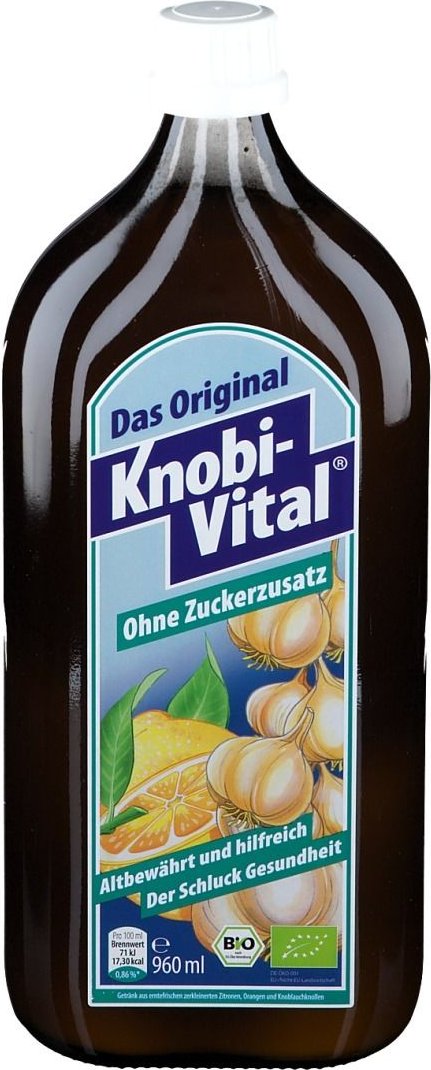 Knobivital Ohne Zuckerzusa Bio 960 ml Flaschen